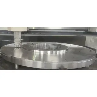 Large Forged Disk, EN 10025-2 S355J2G3+N, OD 3445*ID 1295 mm